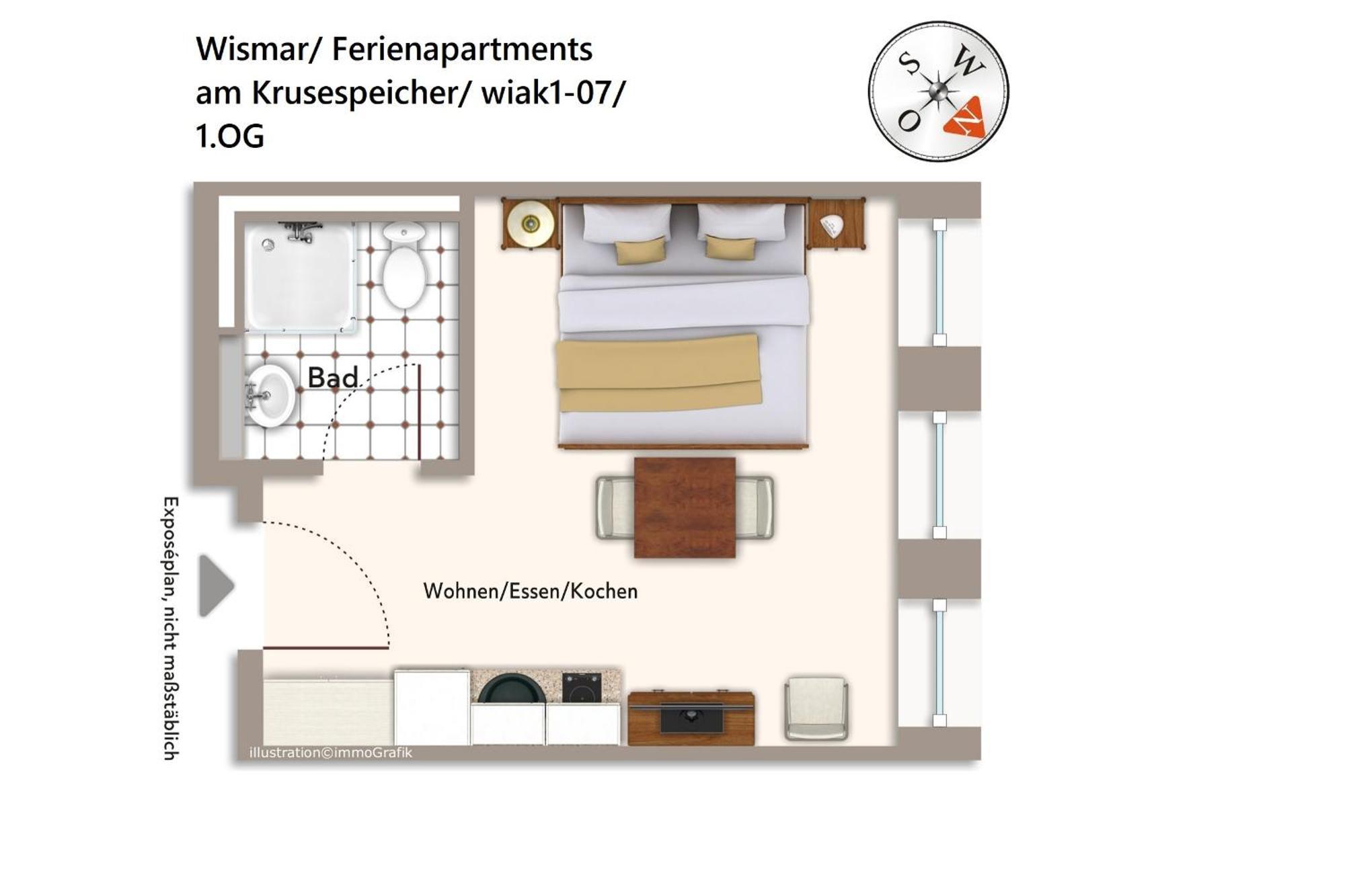 Ferienapartments Am Krusespeicher Ferienapartments Am Krusespeicher 1-07 Wismar Bagian luar foto